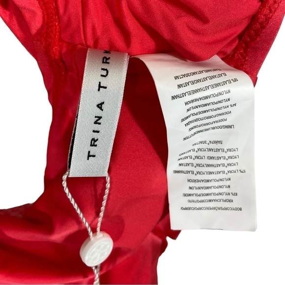 Trina Turk Indo Solids Off-the-Shoulder Bandeau NWT - Picture 8 of 10